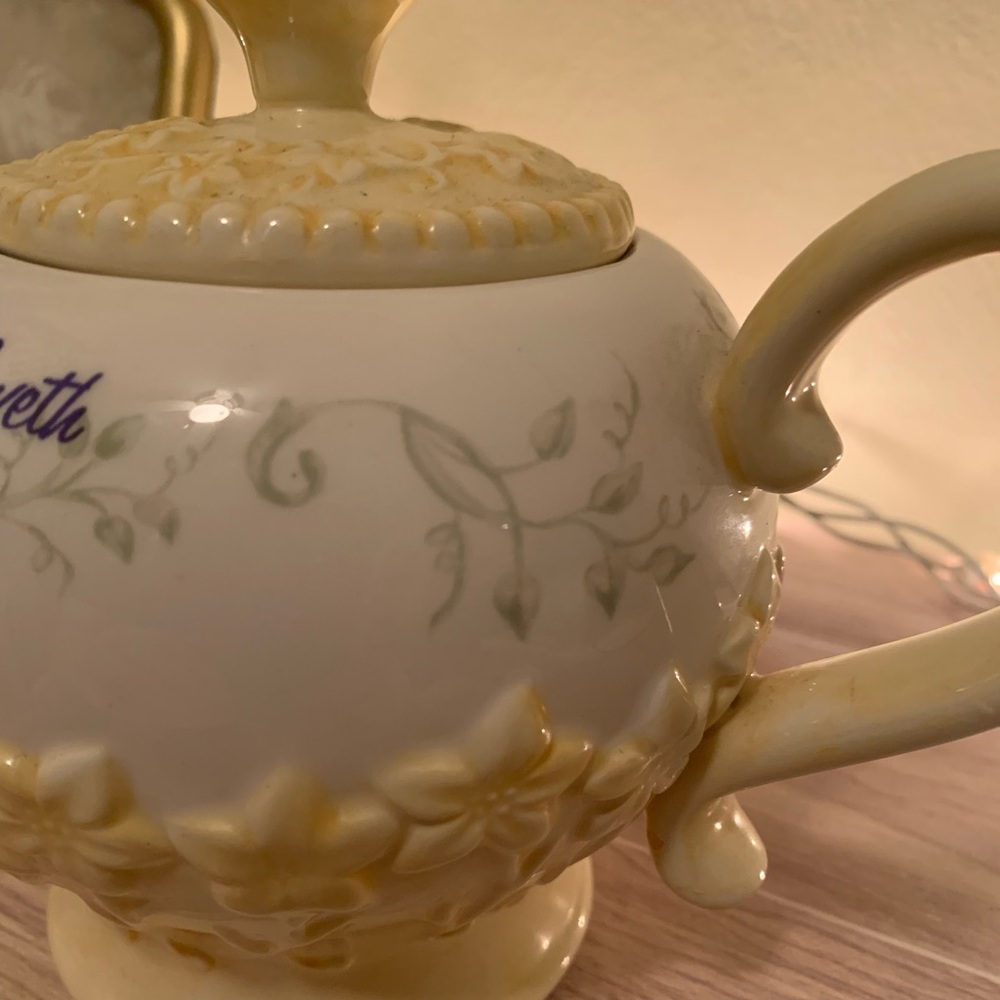 Cottagecore Teapot with Scripture - Picture 7 of 8